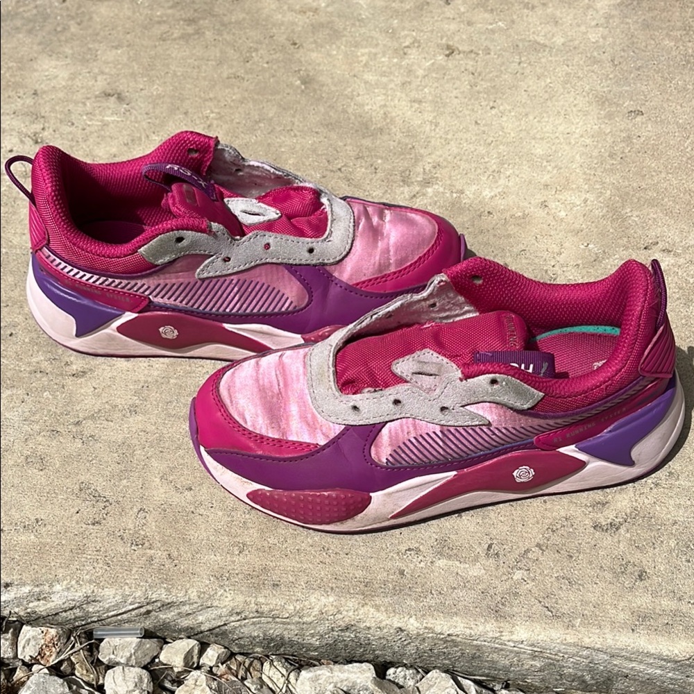 Puma- Pink and Purple Athletic Sneakers
